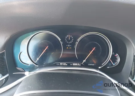 2019 BMW 740I z USA, uszkodzony, nr VIN WBA7E2C59KB217750